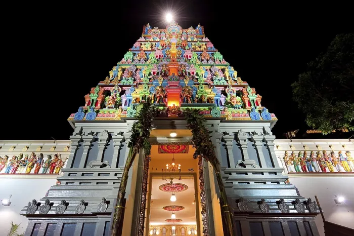Gerahmter Druck : Sri Thandayuthapani-Tempel, Chettiars-Tempel Gerahmter Druck : Sri Thandayuthapani-Tempel, Chettiars-Tempel