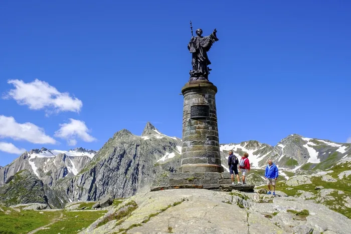 Gerahmter Druck : Bernhard von Clairvaux, Statue des St Gerahmter Druck : Bernhard von Clairvaux, Statue des St