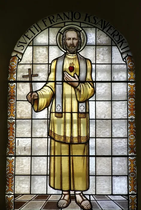 Gerahmter Druck : Sankt Franz Xaver Gerahmter Druck : Sankt Franz Xaver