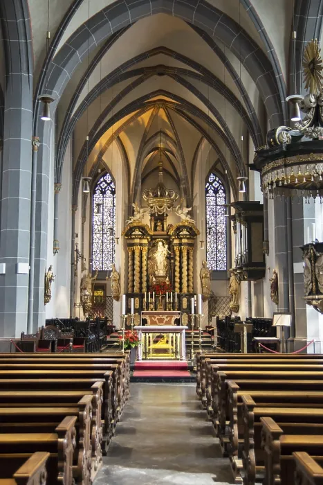 Gerahmter Druck : St. Lambertus in Düsseldorf Gerahmter Druck : St. Lambertus in Düsseldorf