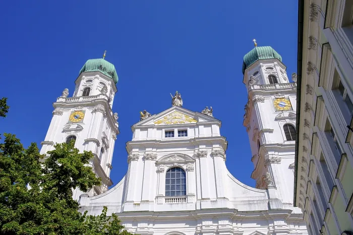 Gerahmter Druck : St. Stephansdom in Passau, Niederbayern, Bayern, Deutschland Gerahmter Druck : St. Stephansdom in Passau, Niederbayern, Bayern, Deutschland