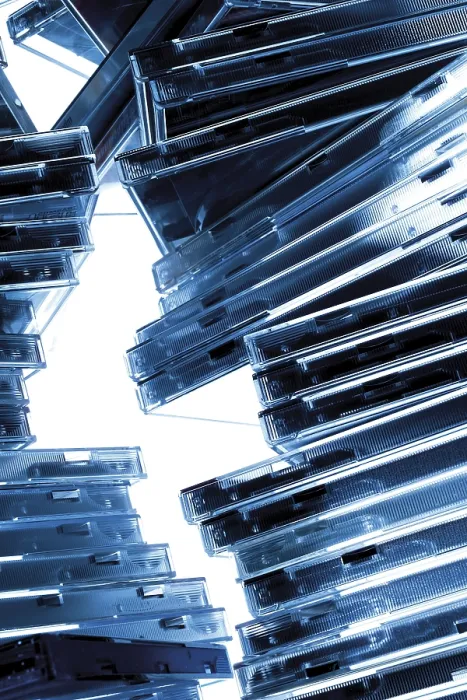 Gerahmter Druck : CD-Stack Gerahmter Druck : CD-Stack