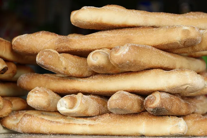 Gerahmter Druck : Bäckerei in Marokko Gerahmter Druck : Bäckerei in Marokko