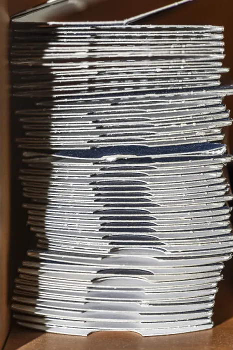 Gerahmter Druck : Gepackte Kartonschachteln Gerahmter Druck : Gepackte Kartonschachteln