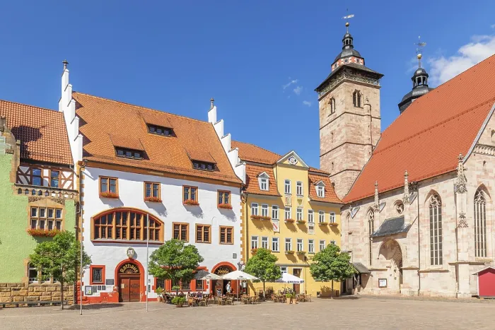 Gerahmter Druck : Stadtkirche St. Georg am Altmarkt Gerahmter Druck : Stadtkirche St. Georg am Altmarkt