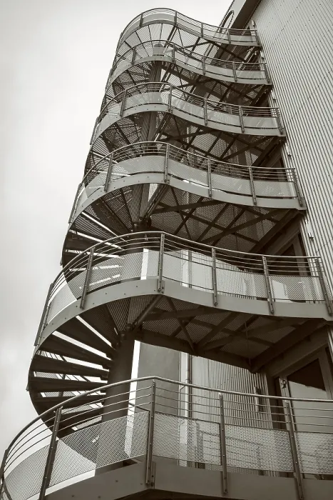 Gerahmter Druck : Die Treppe Gerahmter Druck : Die Treppe