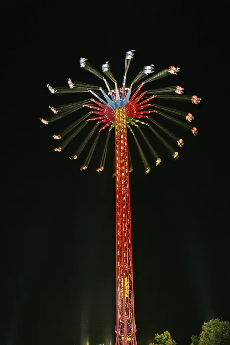 Gerahmter Druck : Riesenrad der Sternenflieger Gerahmter Druck : Riesenrad der Sternenflieger