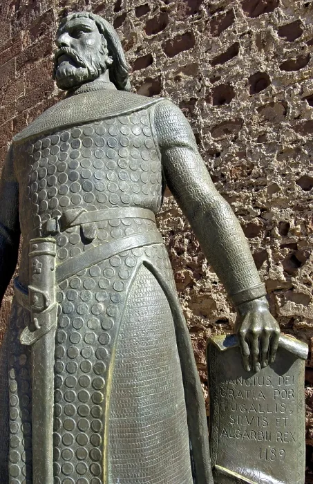 Gerahmter Druck : Denkmal für Alfonso III in Silves Gerahmter Druck : Denkmal für Alfonso III in Silves