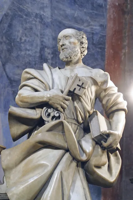 Gerahmter Druck : Statue des Apostels Petrus Gerahmter Druck : Statue des Apostels Petrus