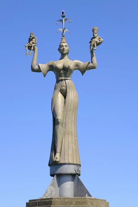 Gerahmter Druck : Statue Imperia am Hafen, Konstanz. Gerahmter Druck : Statue Imperia am Hafen, Konstanz.