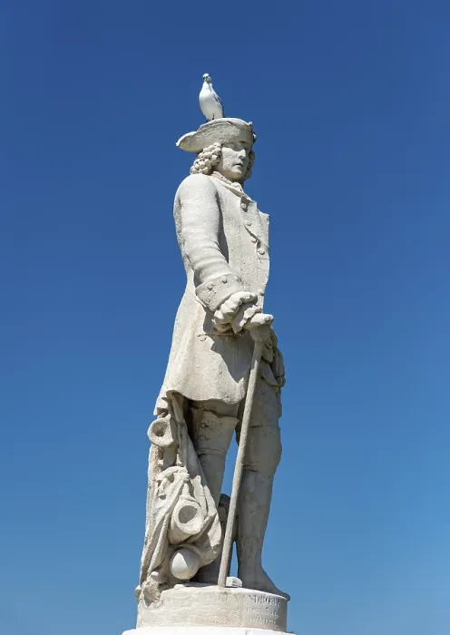 Gerahmter Druck : Denkmal auf dem Prato della Valle-Platz. Gerahmter Druck : Denkmal auf dem Prato della Valle-Platz.