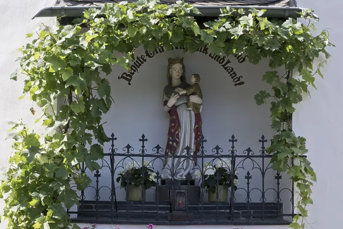 Gerahmter Druck : Statue der Jungfrau Maria, Boppard Gerahmter Druck : Statue der Jungfrau Maria, Boppard