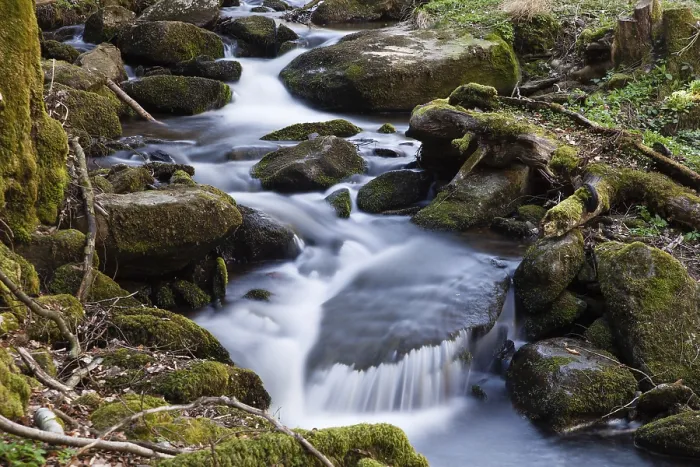 Gerahmter Druck : Steinbachklamm, Marbach an der Donau Gerahmter Druck : Steinbachklamm, Marbach an der Donau