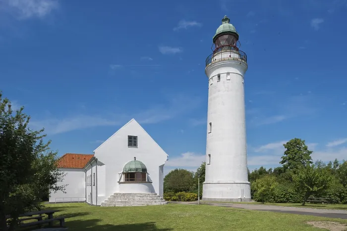 Gerahmter Druck : Leuchtturm Stevns, Store Heddinge Gerahmter Druck : Leuchtturm Stevns, Store Heddinge