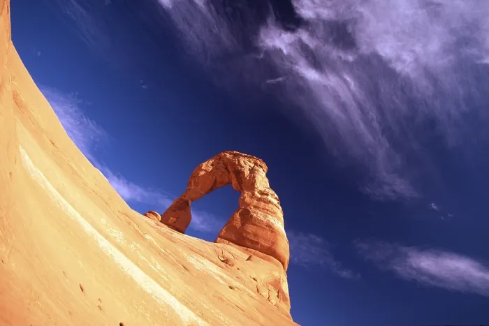 Gerahmter Druck : Steinbogen-Delicate-Arch Gerahmter Druck : Steinbogen-Delicate-Arch
