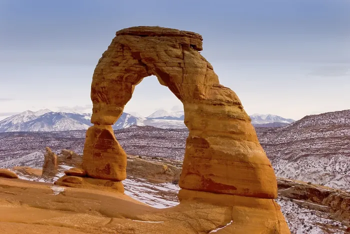 Gerahmter Druck : Steinbogen-Delicate-Arch Gerahmter Druck : Steinbogen-Delicate-Arch