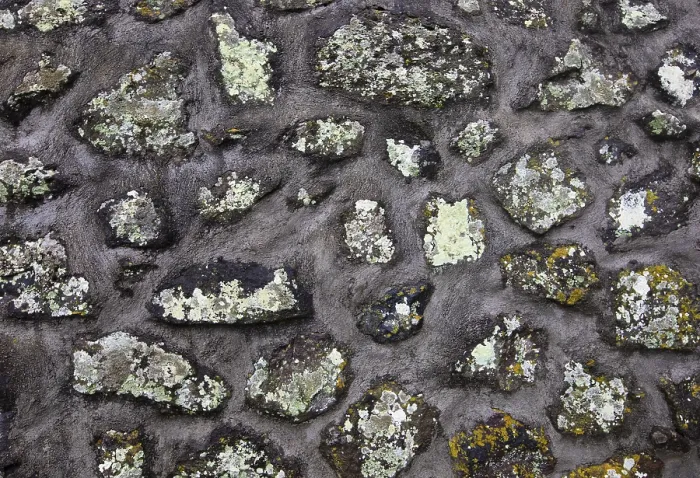 Gerahmter Druck : Steinfassade in Faial da Terra Gerahmter Druck : Steinfassade in Faial da Terra