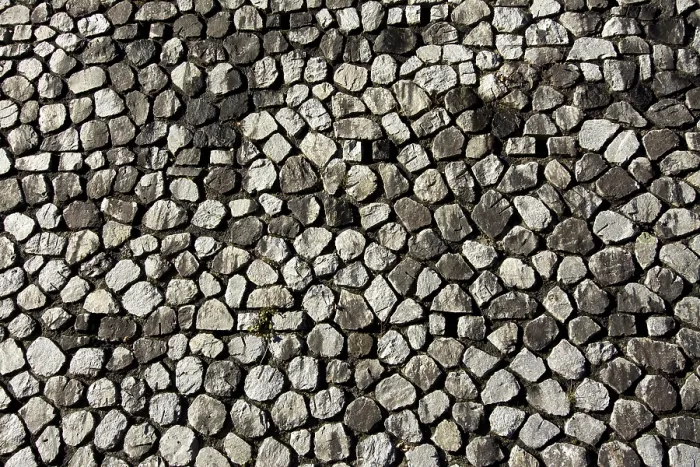 Gerahmter Druck : Steinmauer, Hintergrundbild. Gerahmter Druck : Steinmauer, Hintergrundbild.