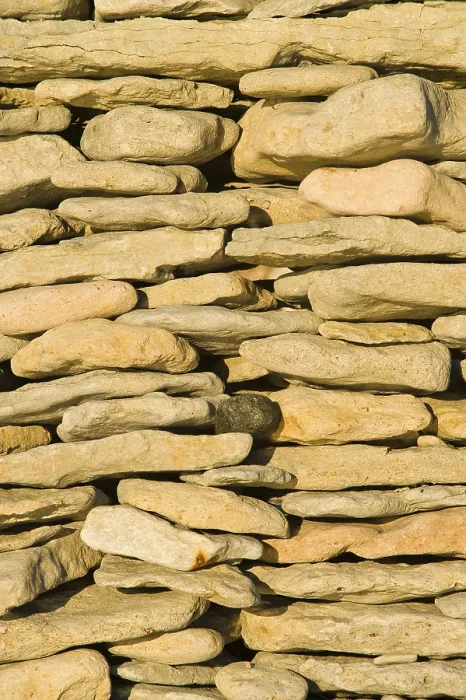 Gerahmter Druck : Steinmauer, Panga steile Klippen. Gerahmter Druck : Steinmauer, Panga steile Klippen.