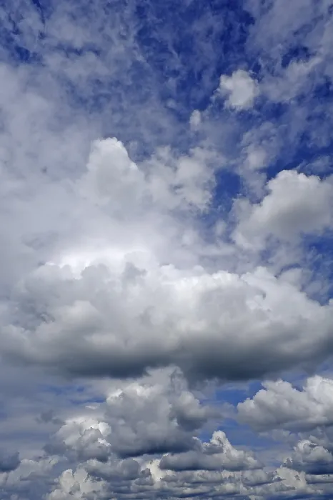 Gerahmter Druck : Stratocumulus-Wolken, Eckental Gerahmter Druck : Stratocumulus-Wolken, Eckental