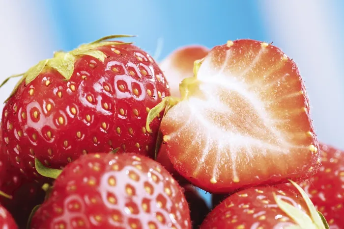 Gerahmter Druck : Strawberries Gerahmter Druck : Strawberries