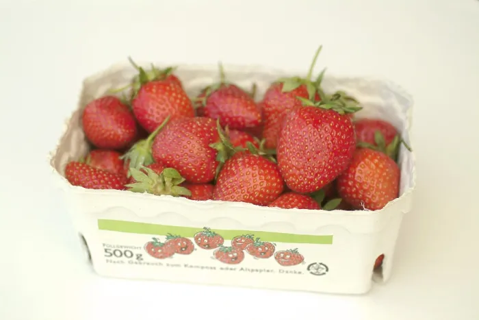 Gerahmter Druck : Strawberries Gerahmter Druck : Strawberries