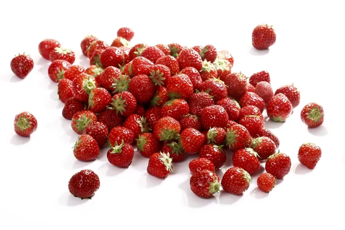 Gerahmter Druck : Strawberries Gerahmter Druck : Strawberries