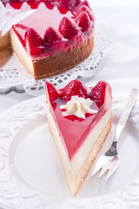 Gerahmter Druck : Beerenkäsekuchen Gerahmter Druck : Beerenkäsekuchen