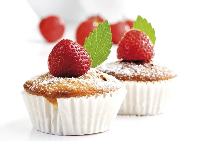 Gerahmter Druck : Beeren-Muffins Gerahmter Druck : Beeren-Muffins