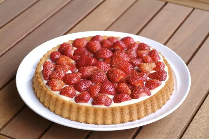 Gerahmter Druck : Strawberrycake Gerahmter Druck : Strawberrycake
