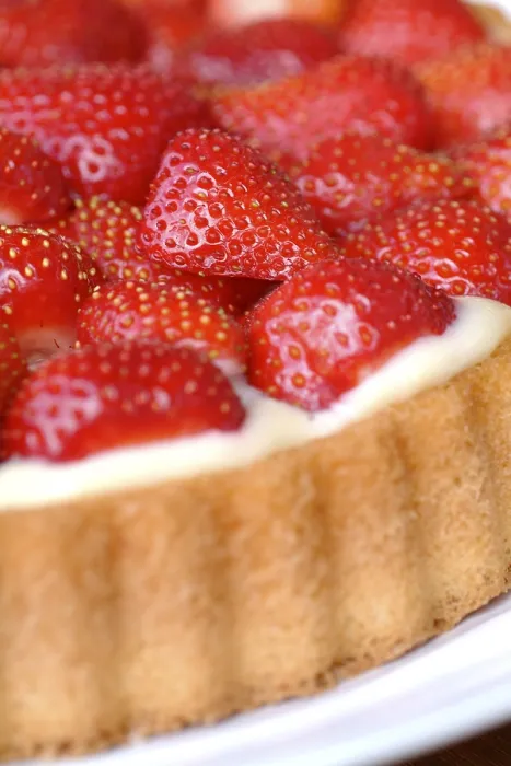Gerahmter Druck : Strawberrycake Gerahmter Druck : Strawberrycake