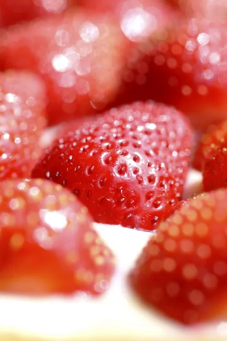 Gerahmter Druck : Strawberrycake Gerahmter Druck : Strawberrycake