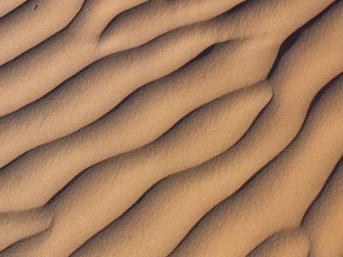 Gerahmter Druck : Strukturen im Sand, Namib-Wüste, Namibia. Gerahmter Druck : Strukturen im Sand, Namib-Wüste, Namibia.