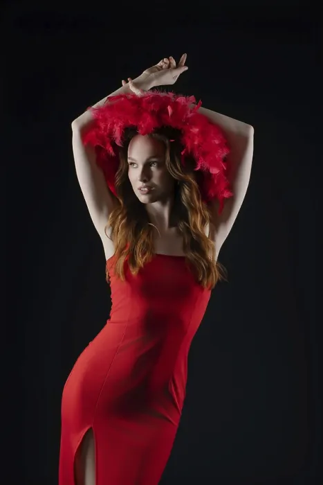 Gerahmter Druck : In einem Studio mit dramatischem Licht. Gerahmter Druck : In einem Studio mit dramatischem Licht.