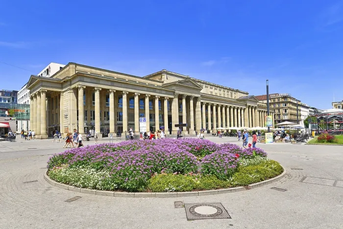Gerahmter Druck : Stuttgart, Deutschland Gerahmter Druck : Stuttgart, Deutschland