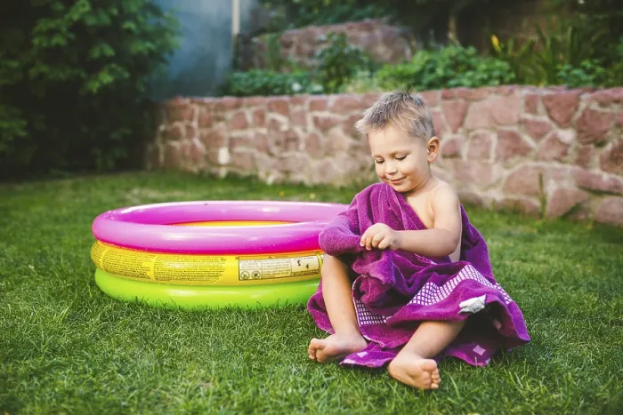 Gerahmter Druck : Sommerferien-Thema Gerahmter Druck : Sommerferien-Thema