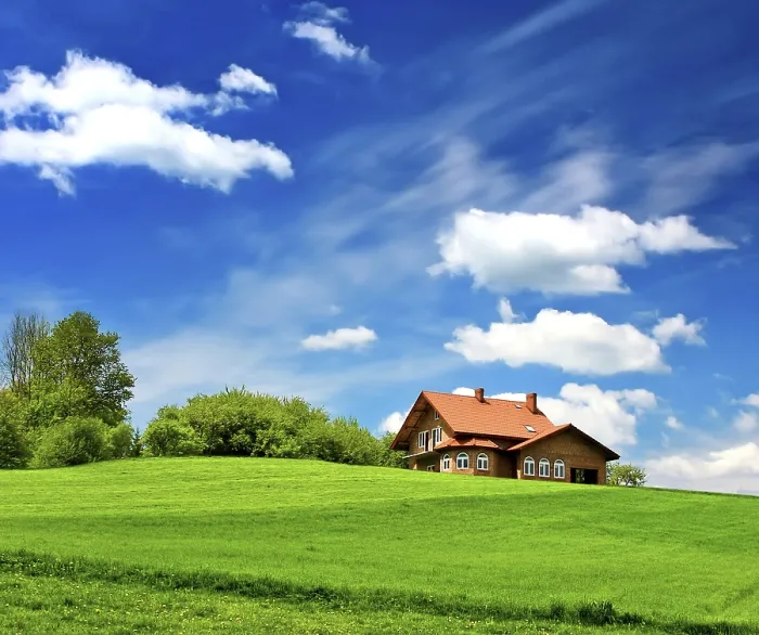Gerahmter Druck : Sommerhaus Gerahmter Druck : Sommerhaus