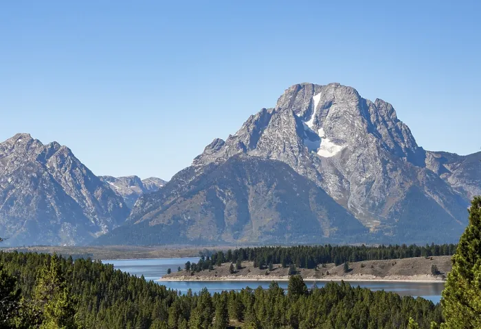Gerahmter Druck : Gipfel des Mount Moran, Teton Range Gerahmter Druck : Gipfel des Mount Moran, Teton Range