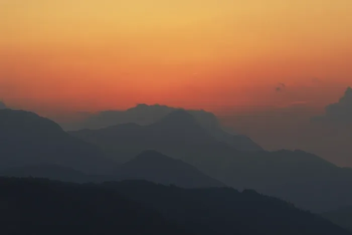 Gerahmter Druck : Sonnenuntergang im Dachsteingebirge Gerahmter Druck : Sonnenuntergang im Dachsteingebirge