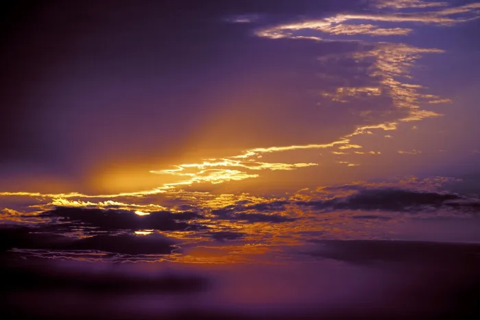 Gerahmter Druck : Sunset Gerahmter Druck : Sunset