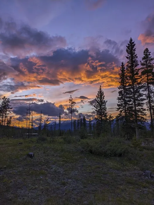 Gerahmter Druck : Sonnenuntergang Jasper Alberta, Kanada Gerahmter Druck : Sonnenuntergang Jasper Alberta, Kanada