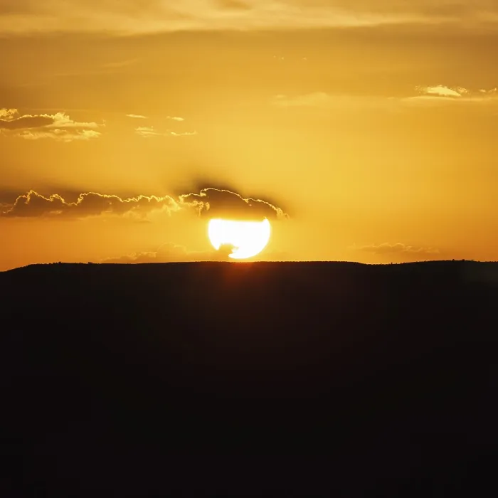 Gerahmter Druck : Sonnenuntergang über dem Table Mountain Gerahmter Druck : Sonnenuntergang über dem Table Mountain