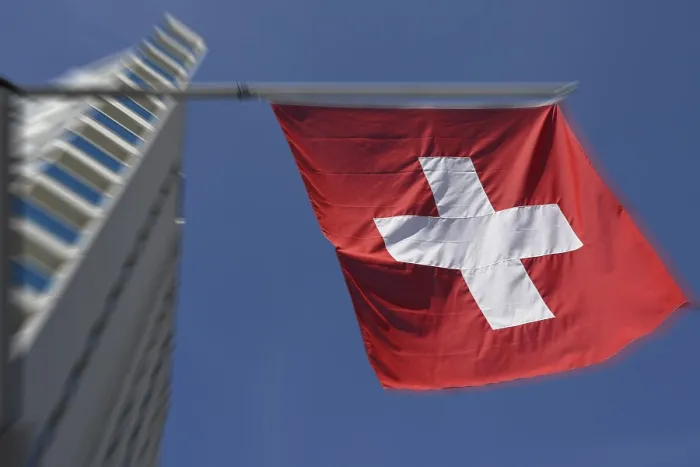 Gerahmter Druck : Schweizer Flagge Gerahmter Druck : Schweizer Flagge