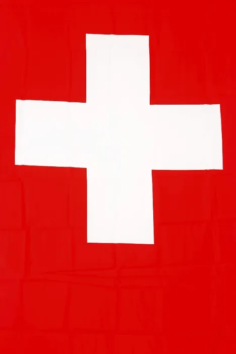 Gerahmter Druck : Schweizer Flagge Gerahmter Druck : Schweizer Flagge