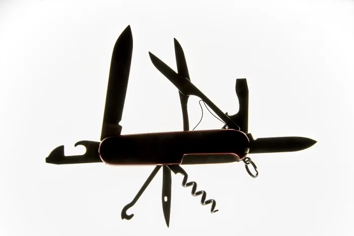 Gerahmter Druck : Schweizer Taschenmesser Gerahmter Druck : Schweizer Taschenmesser
