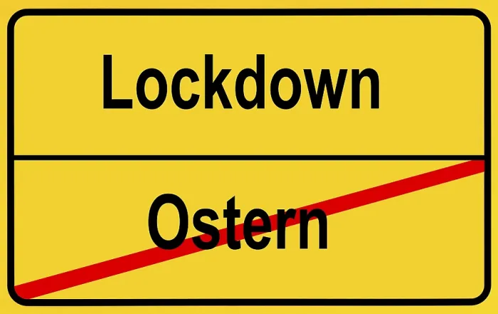 Gerahmter Druck : Symbolisches Bild, Ostern fällt Opfer des Lockdowns. Gerahmter Druck : Symbolisches Bild, Ostern fällt Opfer des Lockdowns.