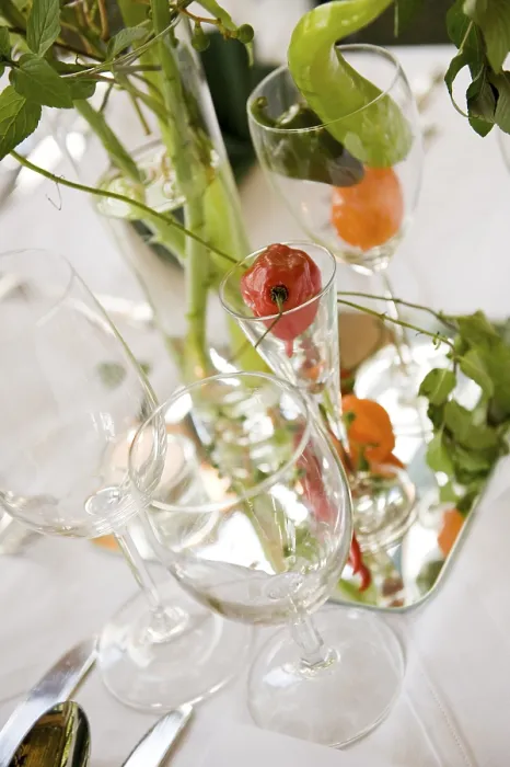 Gerahmter Druck : Tischdekoration, Hochzeitsbuffet Gerahmter Druck : Tischdekoration, Hochzeitsbuffet