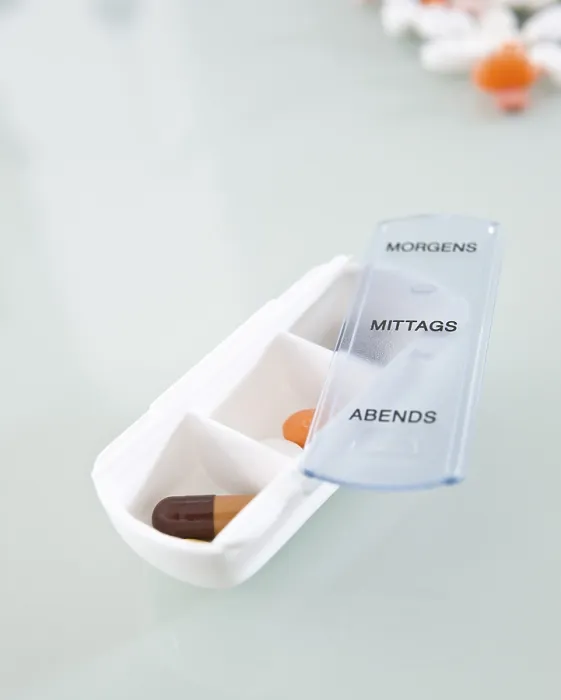 Gerahmter Druck : Tabletbehälter Gerahmter Druck : Tabletbehälter
