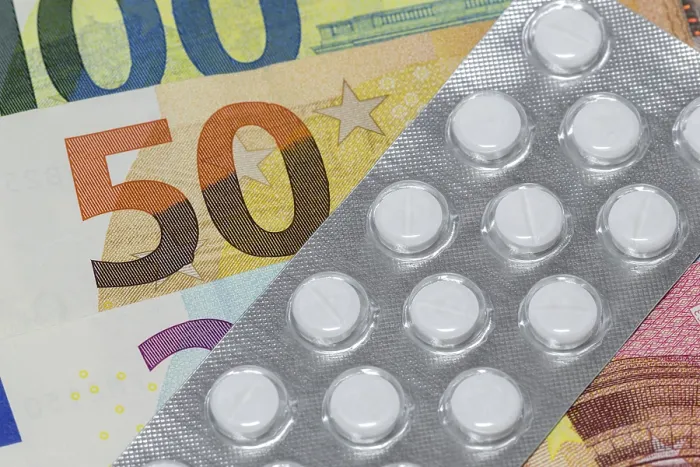 Gerahmter Druck : Tabletten, Blisterverpackungen, Medikamente. Gerahmter Druck : Tabletten, Blisterverpackungen, Medikamente.