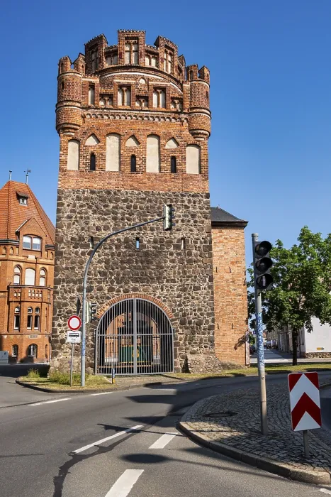 Gerahmter Druck : Tangermünder Tor, Stendal